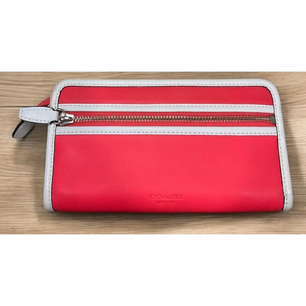Coach 22414 Legacy Large Duffle Bag & 48885 Legacy Zip Wallet